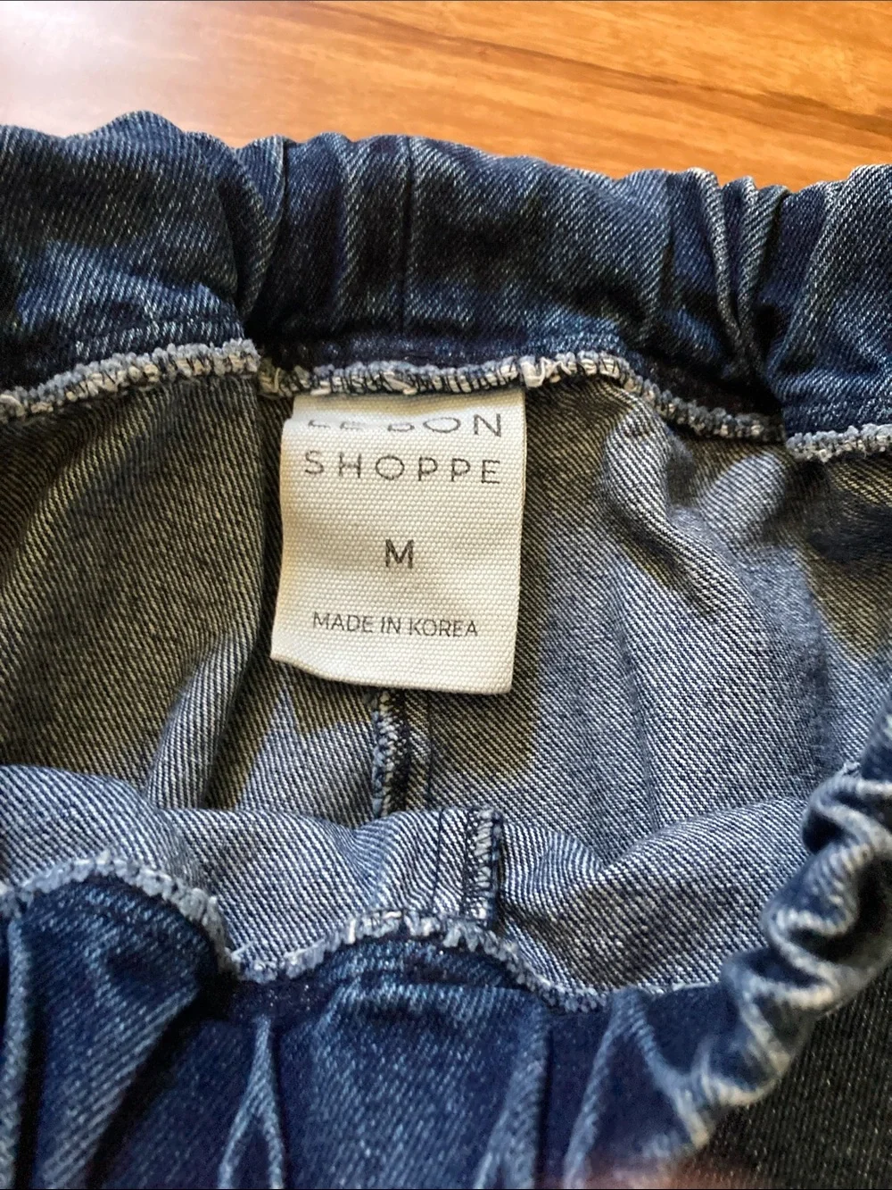 Le Bon Shoppe Blue Denim Arc Pants Medium